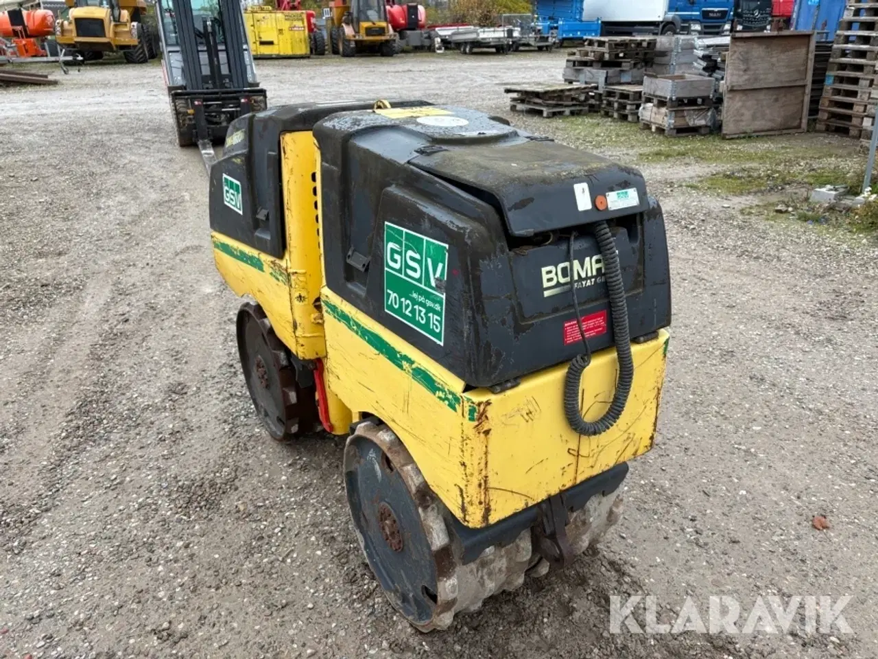 Billede 2 - Råjordskompaktor Bomag BMP 8500