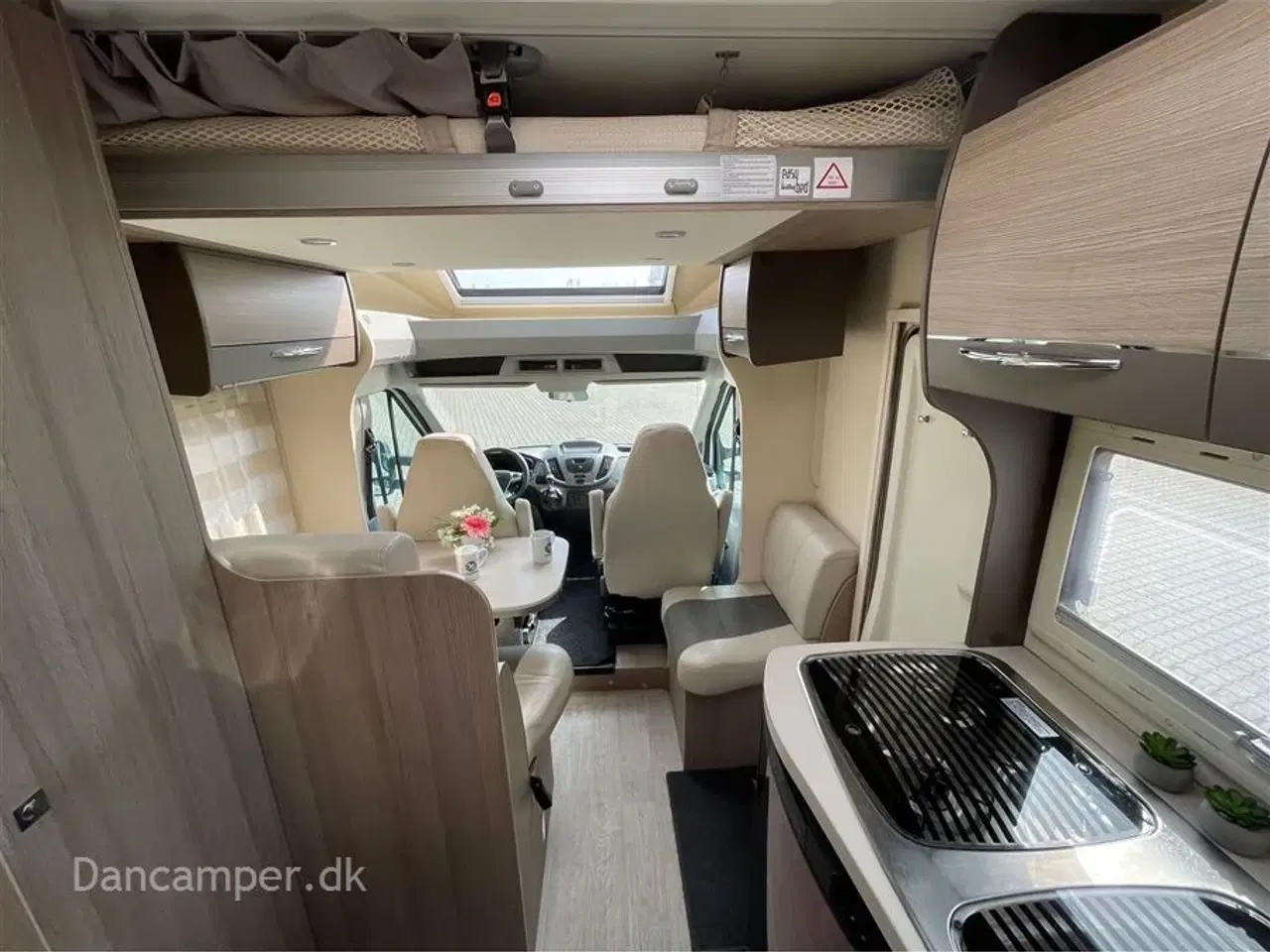 Billede 4 - 2016 - Chausson Flash 515   Anvisningsbil! Ultra kort og handy, 155 HK, 2,3 L motor, Truma monocontrol, Elcykelstativ