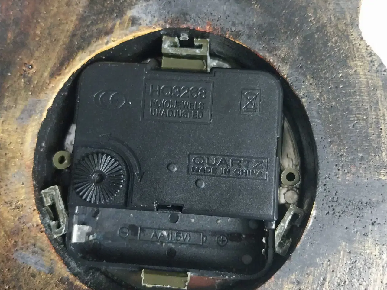 Billede 7 - Vægur. Violin kobberfarvet. 