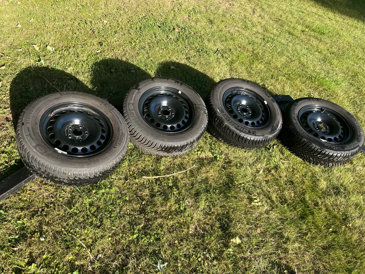 Billede 1 - 5x 112 passat fælge vinterdæk 