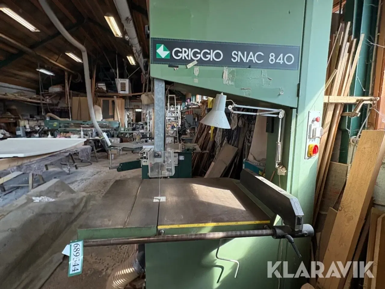 Billede 5 - Båndsav Griggio Snac 840