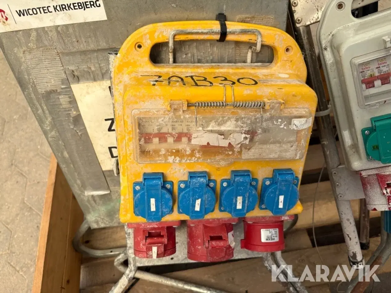 Billede 7 - Byggestrømstavler NST/Wexim - 5 styk