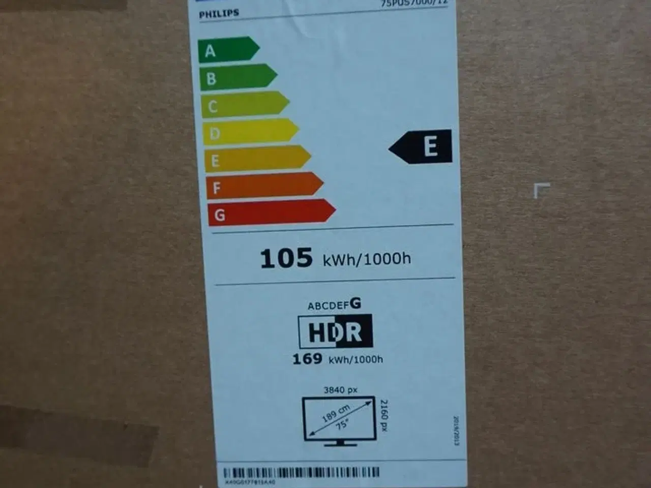 Billede 4 - Philips 75" Fladskærms TV LED 4K 75PUS7000