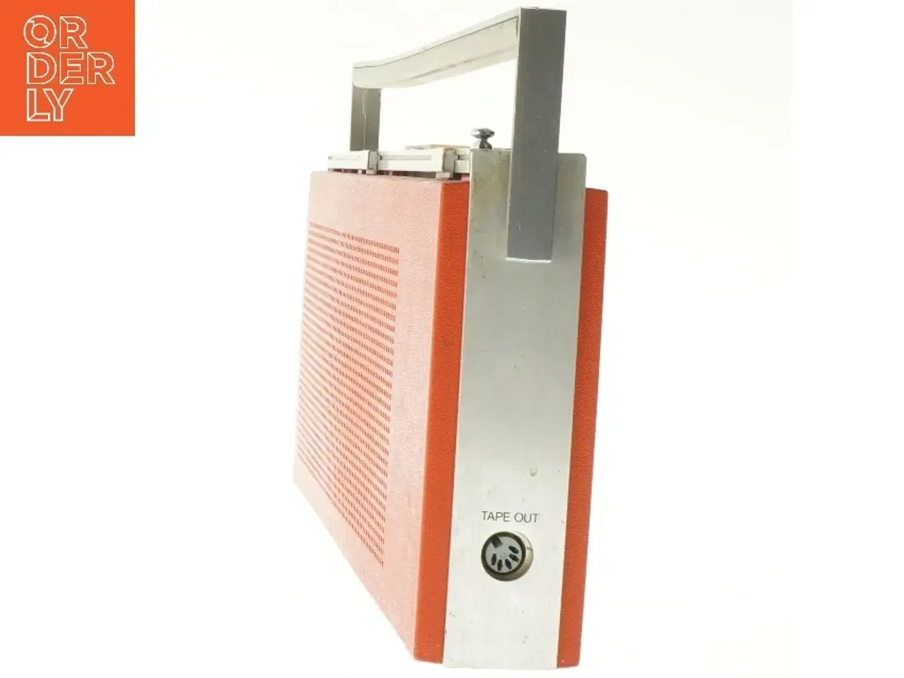 Billede 3 - BÆRBAR ORANGE RADIO fra Bang & Olufsen (str. 33,5x15x5,5 cm)