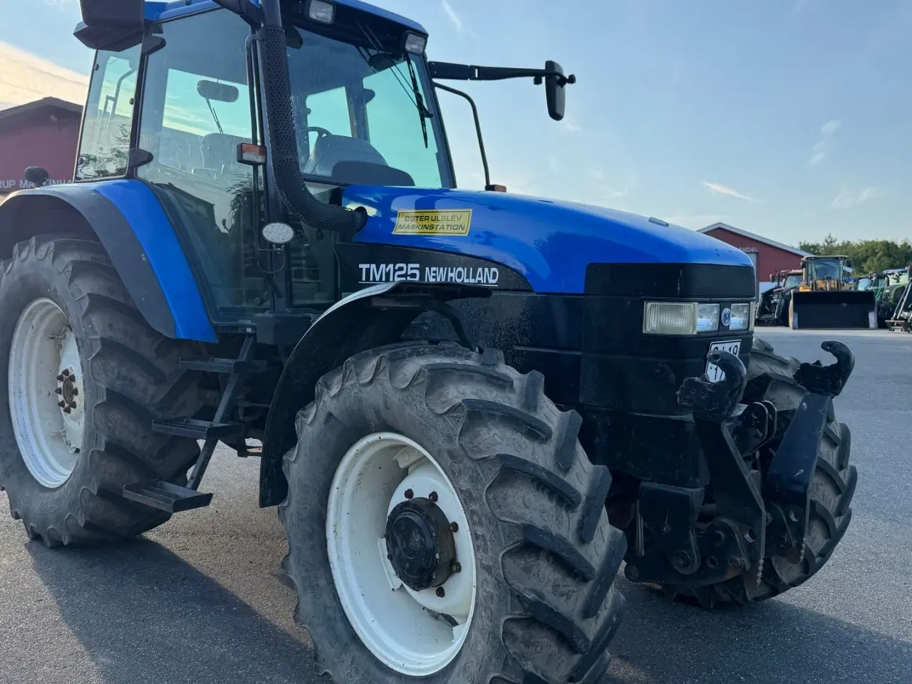 Billede 7 - New Holland TM125 MED FULD AFFJEDRING!