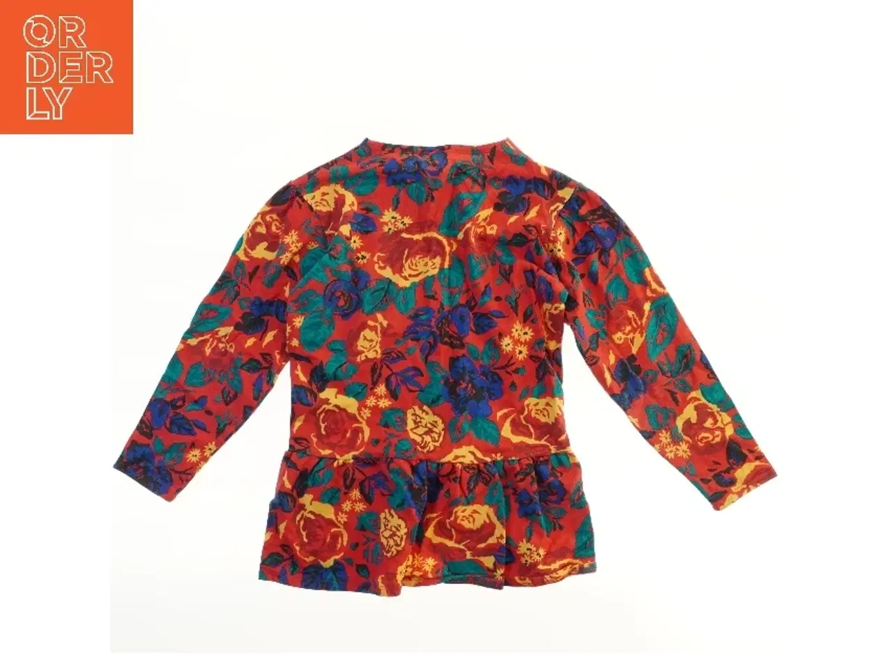 Billede 2 - Bluse med blomsterprint fra Polarn o. Pyret ca str 14 (str.  64,5x42 cm)