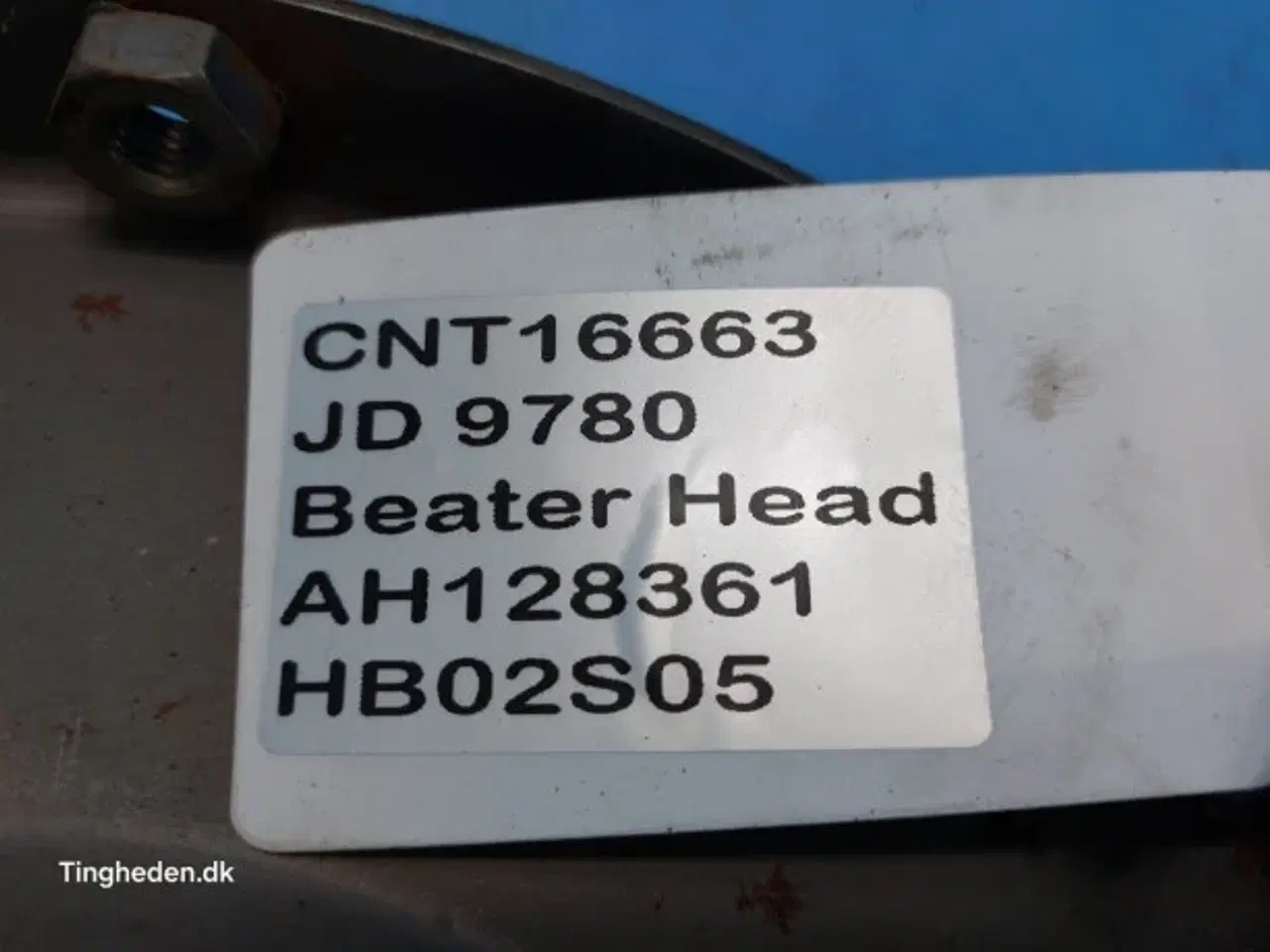 Billede 11 - John Deere 9780 Navplade AH128361