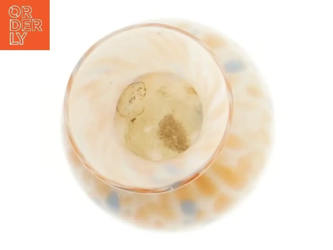 Billede 2 - Dekorativ vase i glas (str. 12 cm)