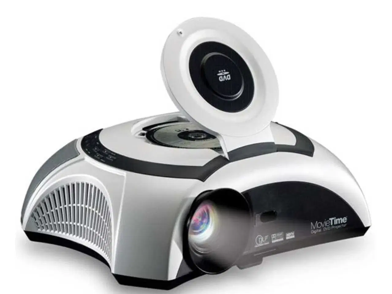 Billede 1 - Projektor og lærred