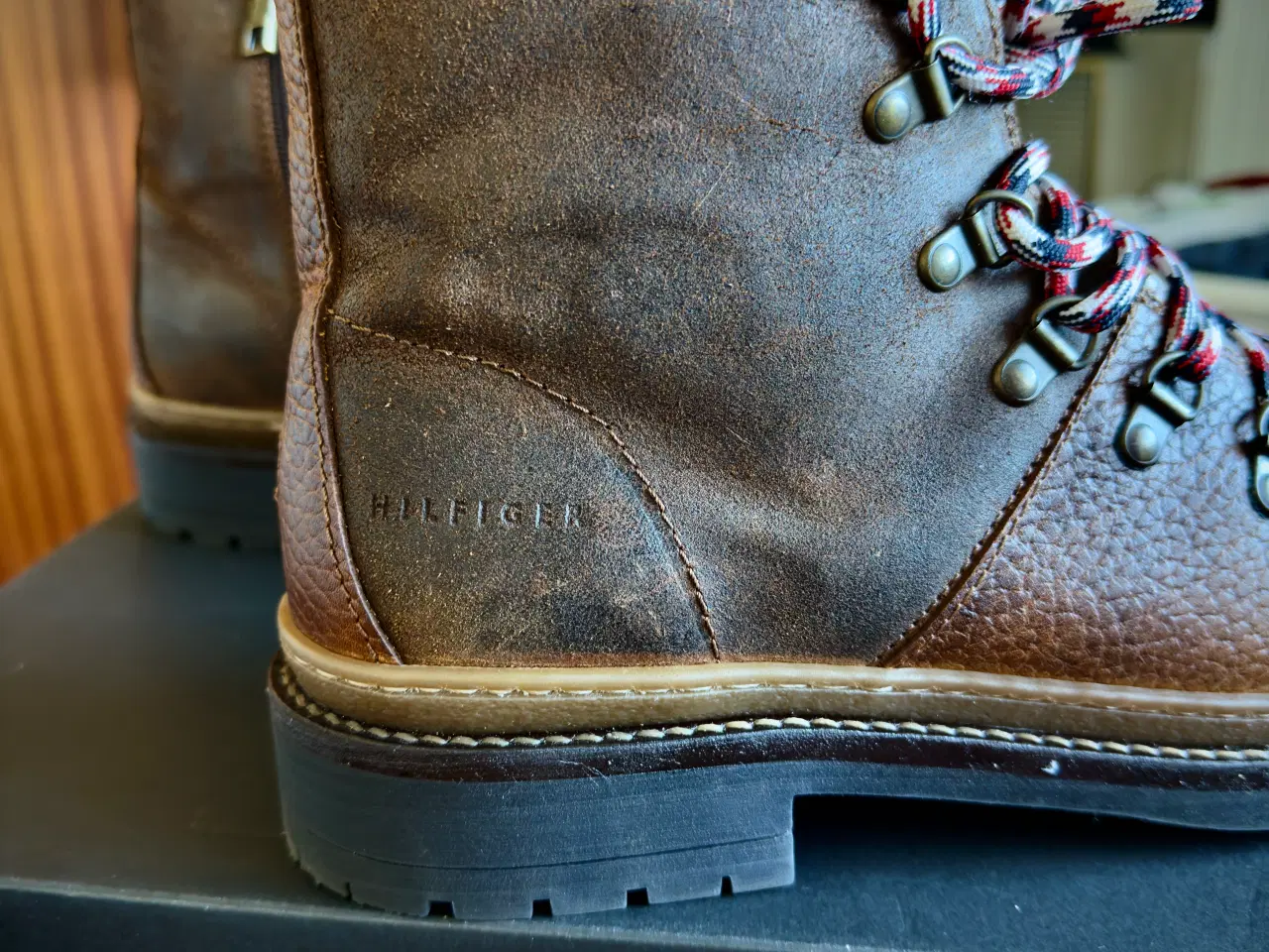 Billede 3 - Herre sko/ støvler i ægte læder i str. 43