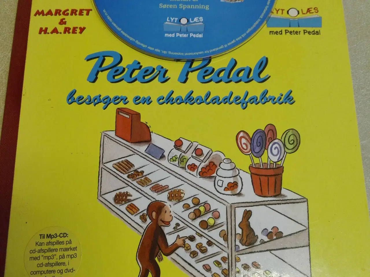 Billede 1 - Peter Pedal besøger en chokoladefabrik 