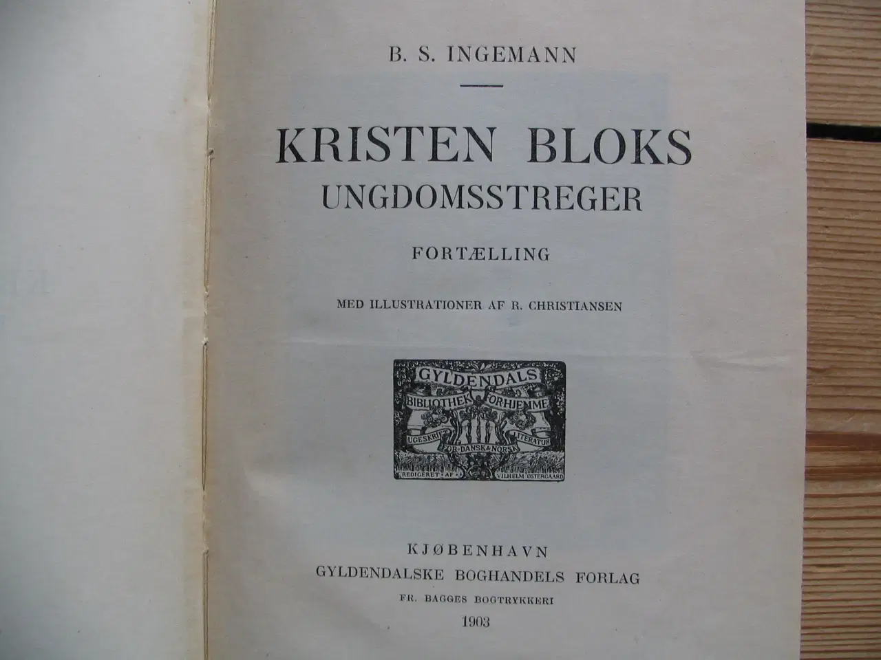 Billede 3 - B.S. Ingemann. Kristen Bloks Ungdomsstreger