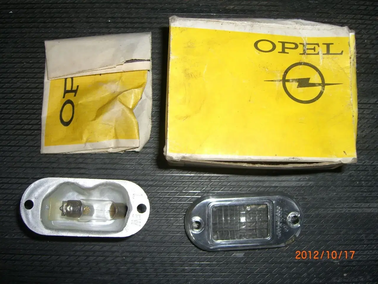 Billede 1 - Opel nr. lygte