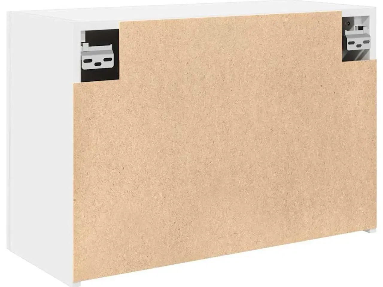 Billede 7 - Væghængt badeværelsesskab 60x25x40 cm konstrueret træ hvid