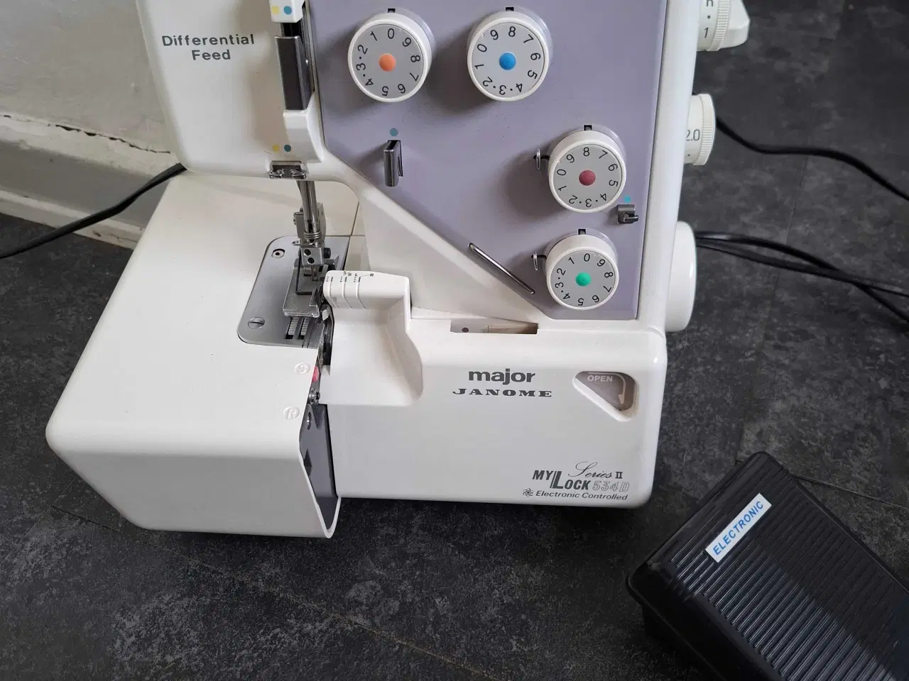 Billede 3 - Overlock Major Janome 534D