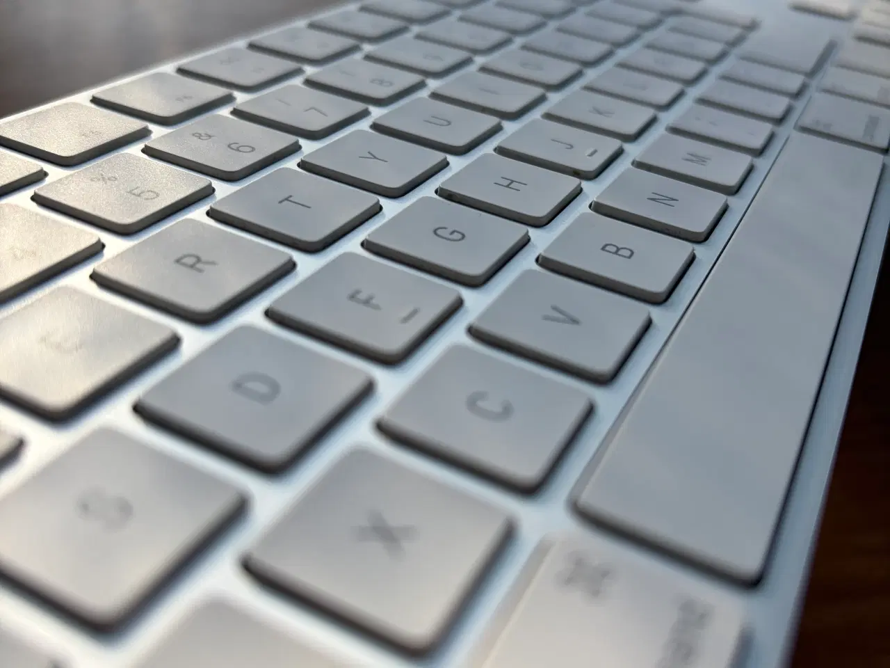 Billede 1 - Apple Magic Keyboard - Dansk - Hvid - Numpad