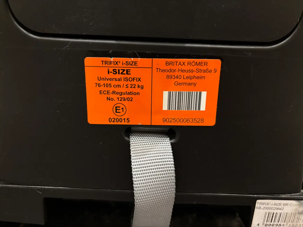 Billede 3 - Britax Römer trifix autostol