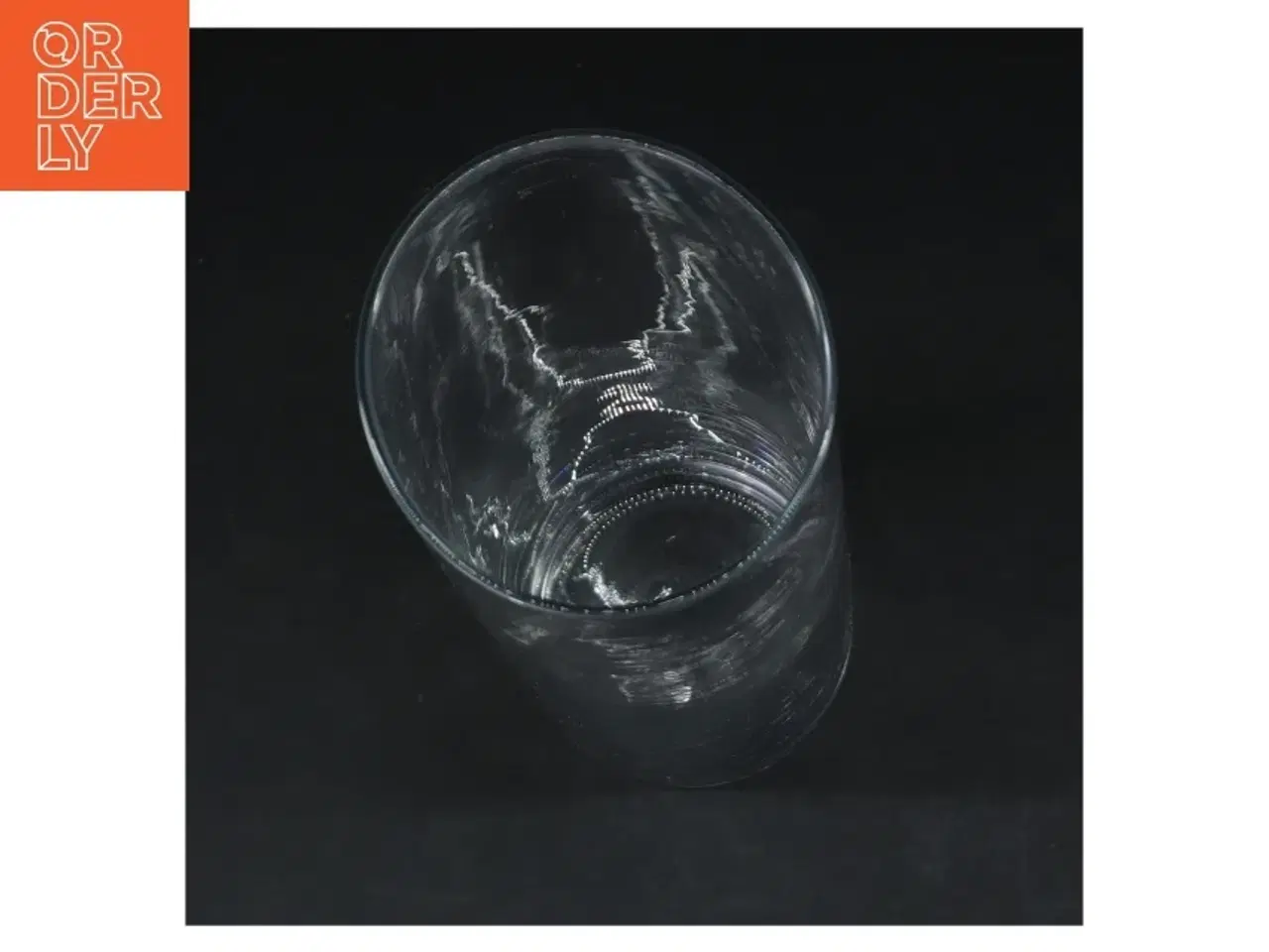 Billede 2 - Cylindrisk glasvase (str. Ø. 8 cm. Højde 28 cm)