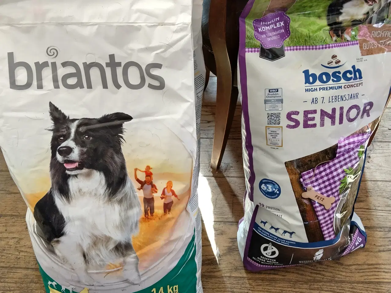 Billede 1 - 3 sække hundefoder senior