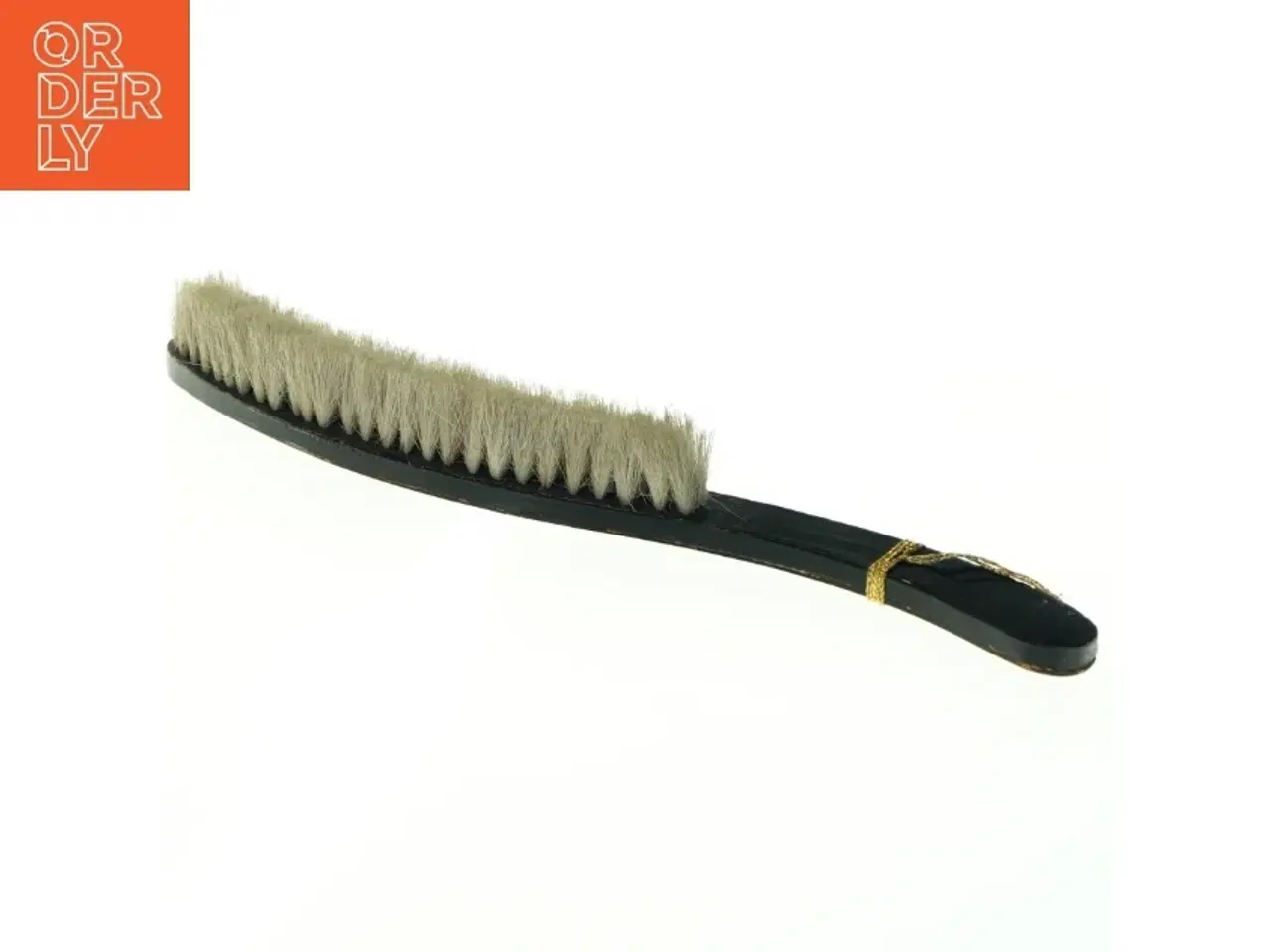 Billede 2 - Antik børste med dekoration (str. 29 x 2,5 cm)