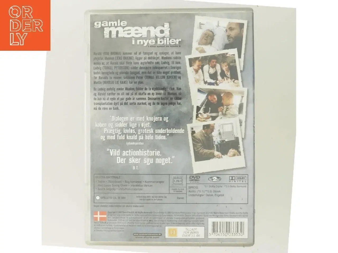 Billede 3 - Gamle Mænd I Nye Biler med Kim Bodnia (DVD)