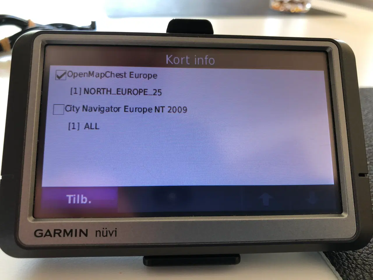 Billede 7 - Garmin Nüvi 250W GPS med nyeste OpenChest Nordeuro