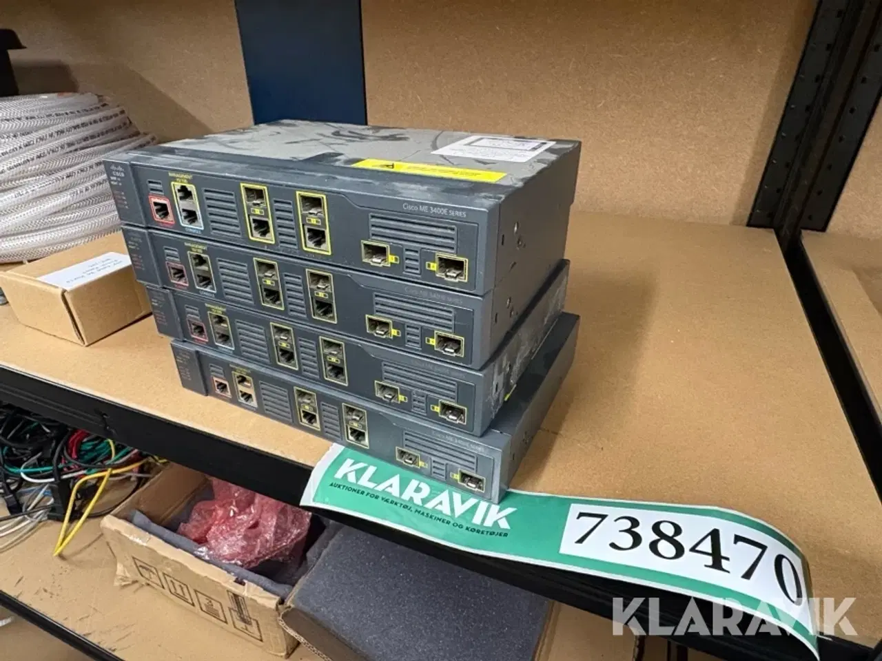 Billede 1 - Ethernet switch Cisco ME-3400EG 2CS-A 4 styk