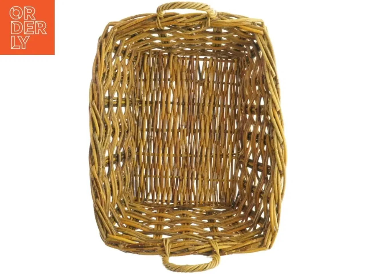 Billede 2 - Flettet kurv (str. 45 x 35 cm)