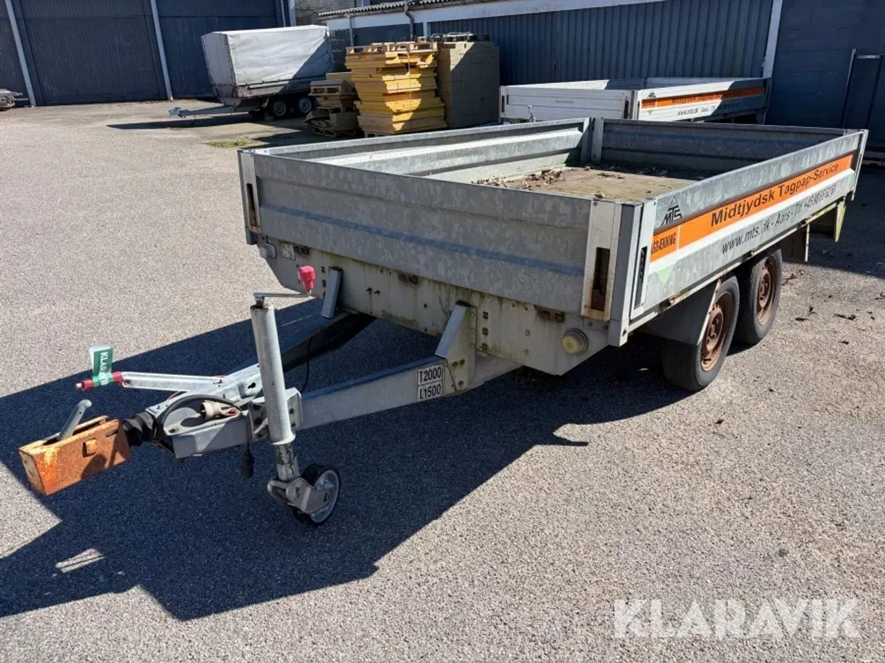 Billede 1 - Boogie-trailer Brenderup