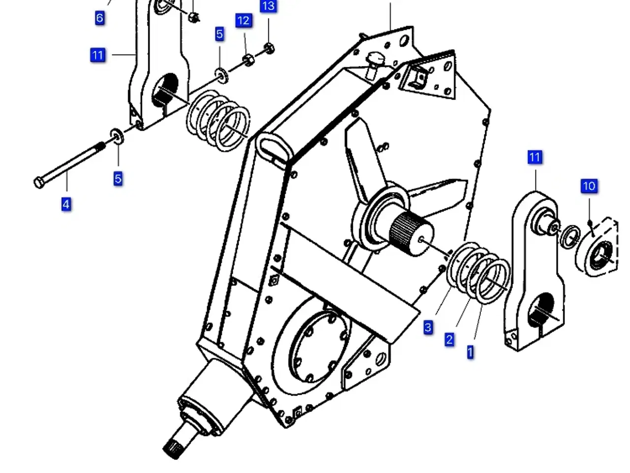 Billede 1 - Gearkasse MF 185 minibig