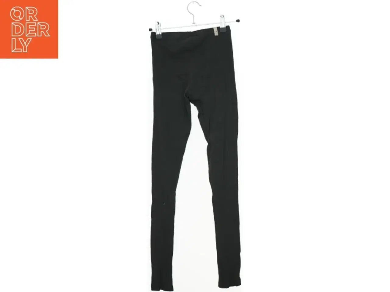 Billede 2 - Sort leggings fra Wheat (str. 152)