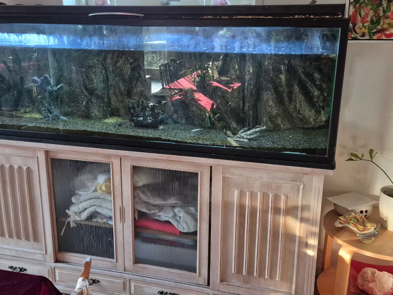 Billede 7 - 660L akvarie med 3D baggrund