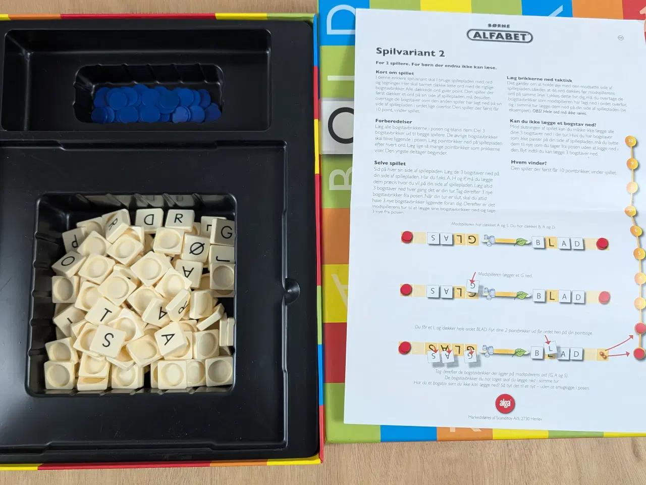 Billede 4 - Danspil Børne Alfabet . Brætspil