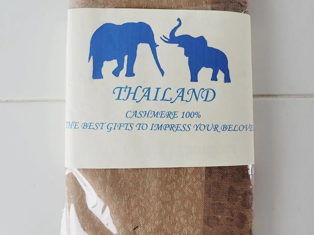 Billede 1 - ⭐️- Elegant og Blødt Pashmina Tørklæde - UBRUGT