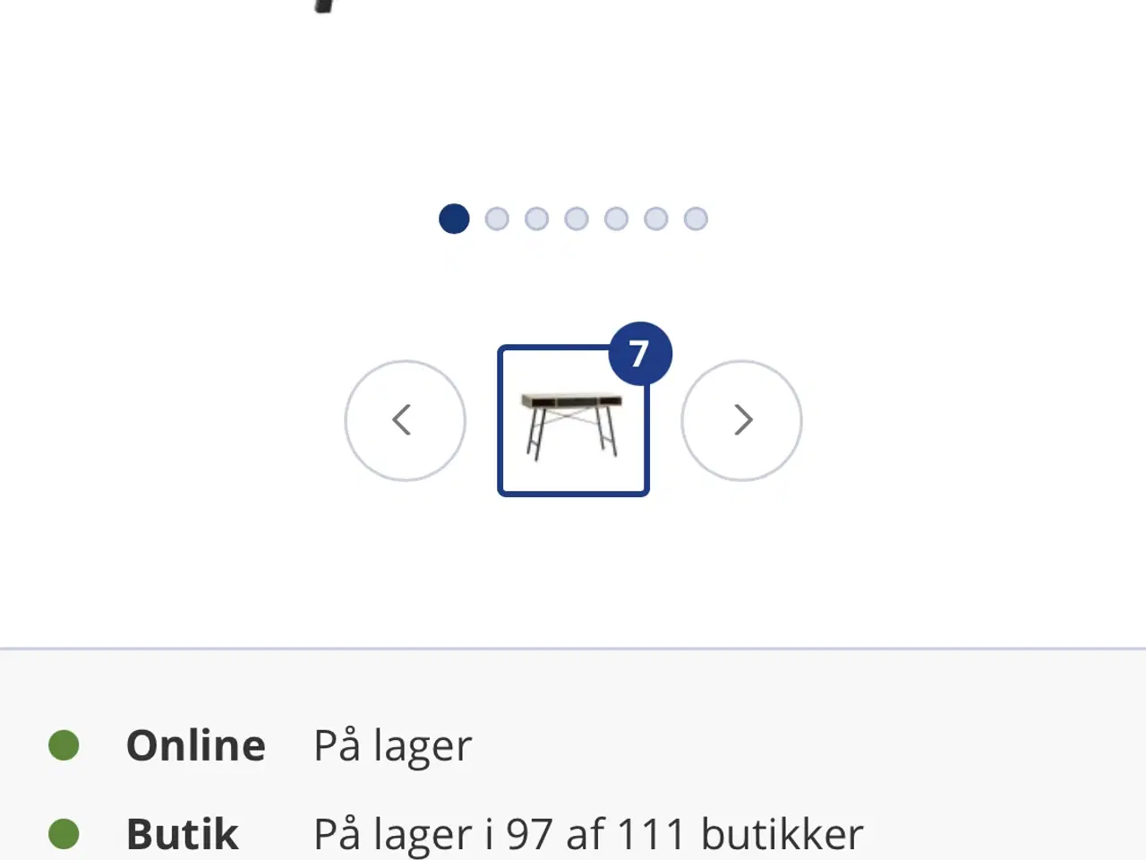 Billede 4 - Skrivebord sælges