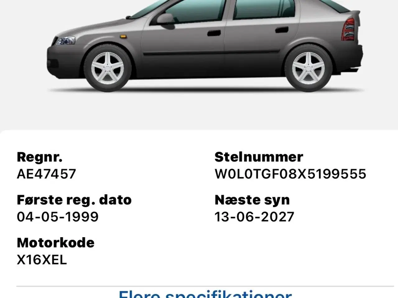 Billede 9 - Nysynet Astra G