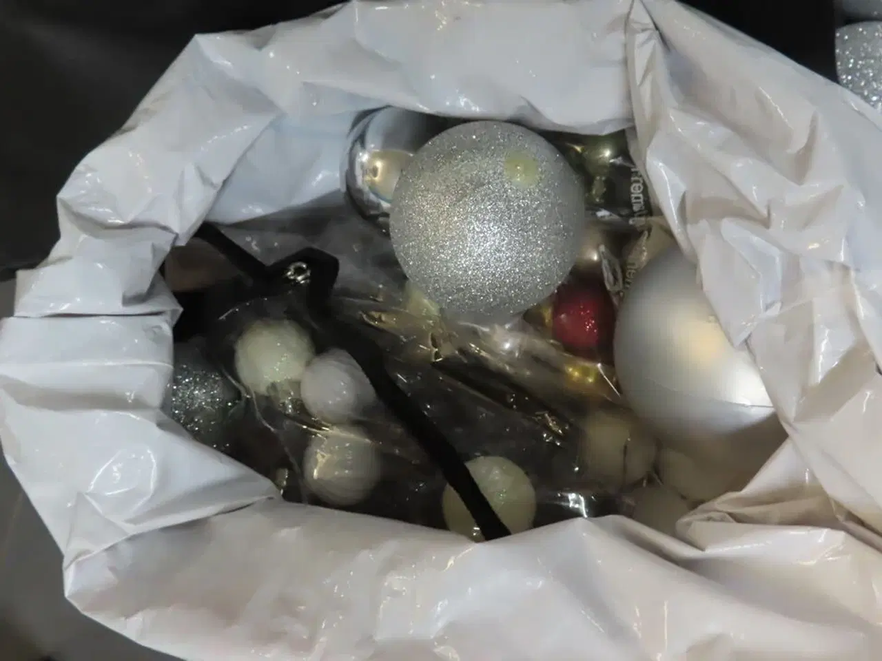 Billede 3 - 2 stk. Poser med julepynt