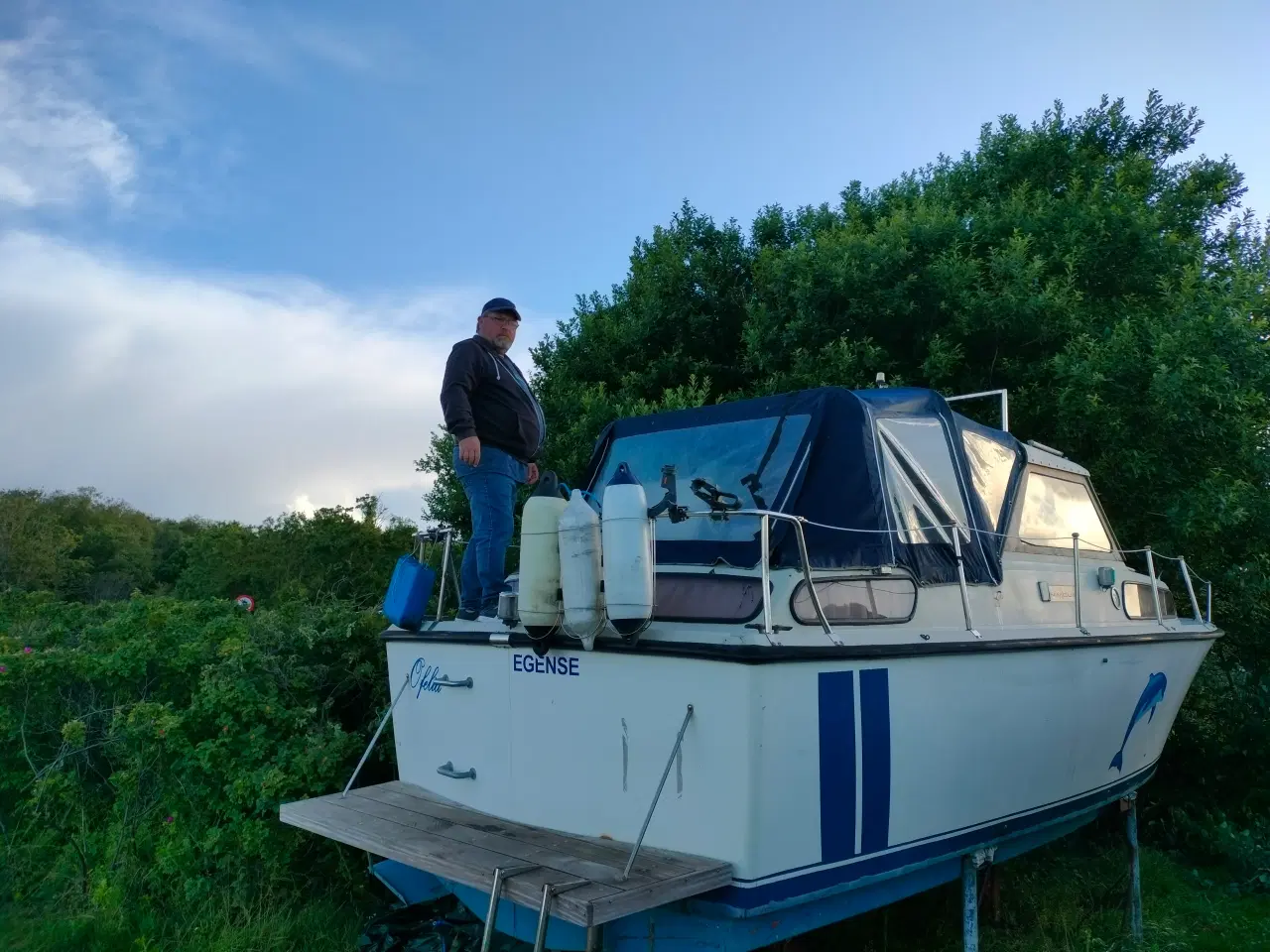 Billede 1 - Dejlig familie båd/bytte med campingvogn 