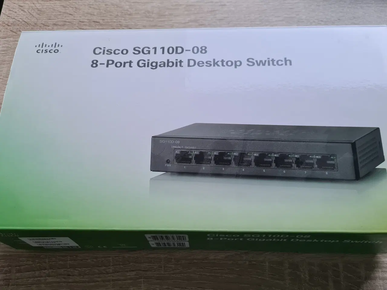 Billede 1 - 8 ports switch, Cisco SG110D