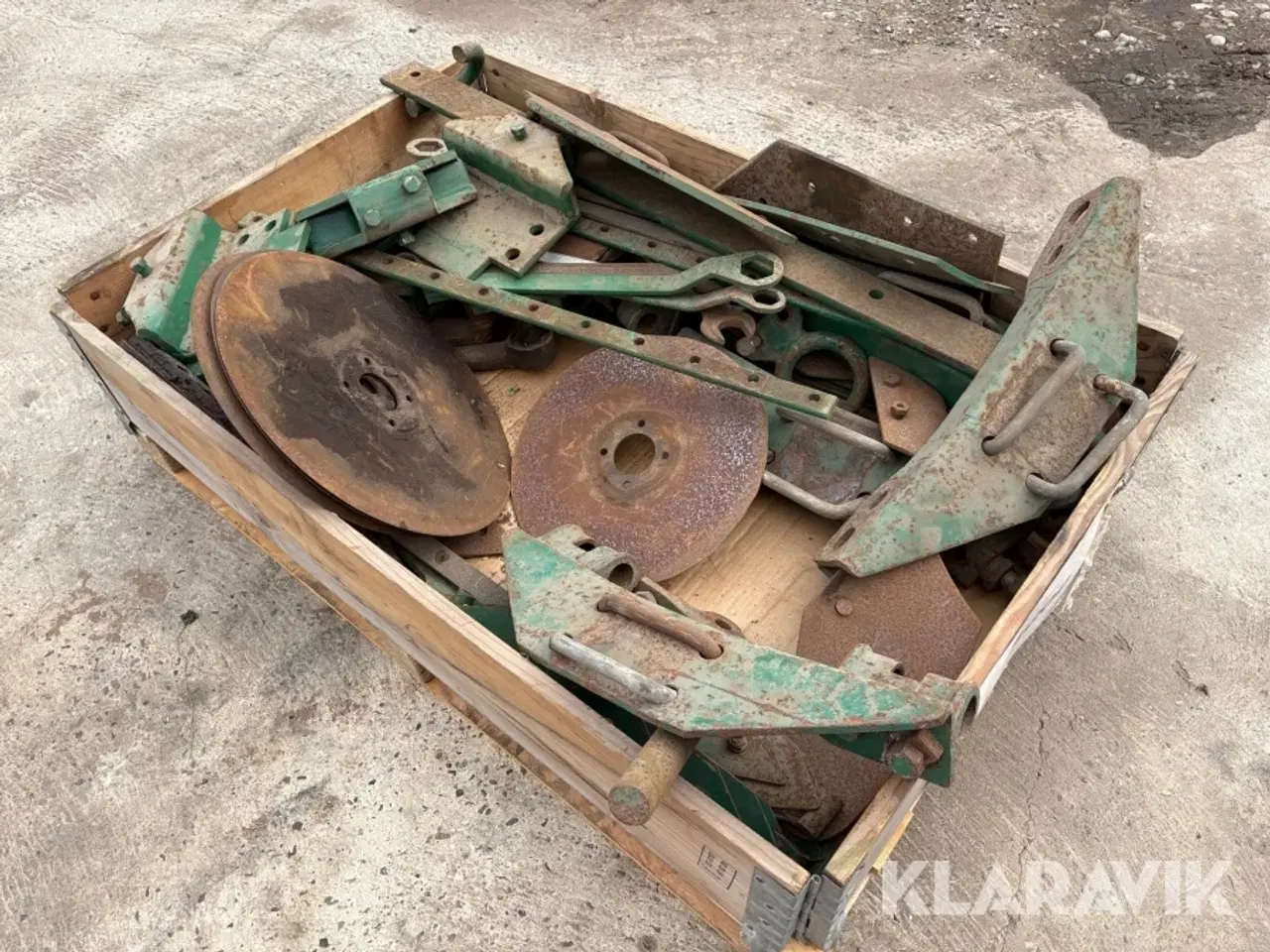 Billede 4 - Blandede lot Kvernland plovdele