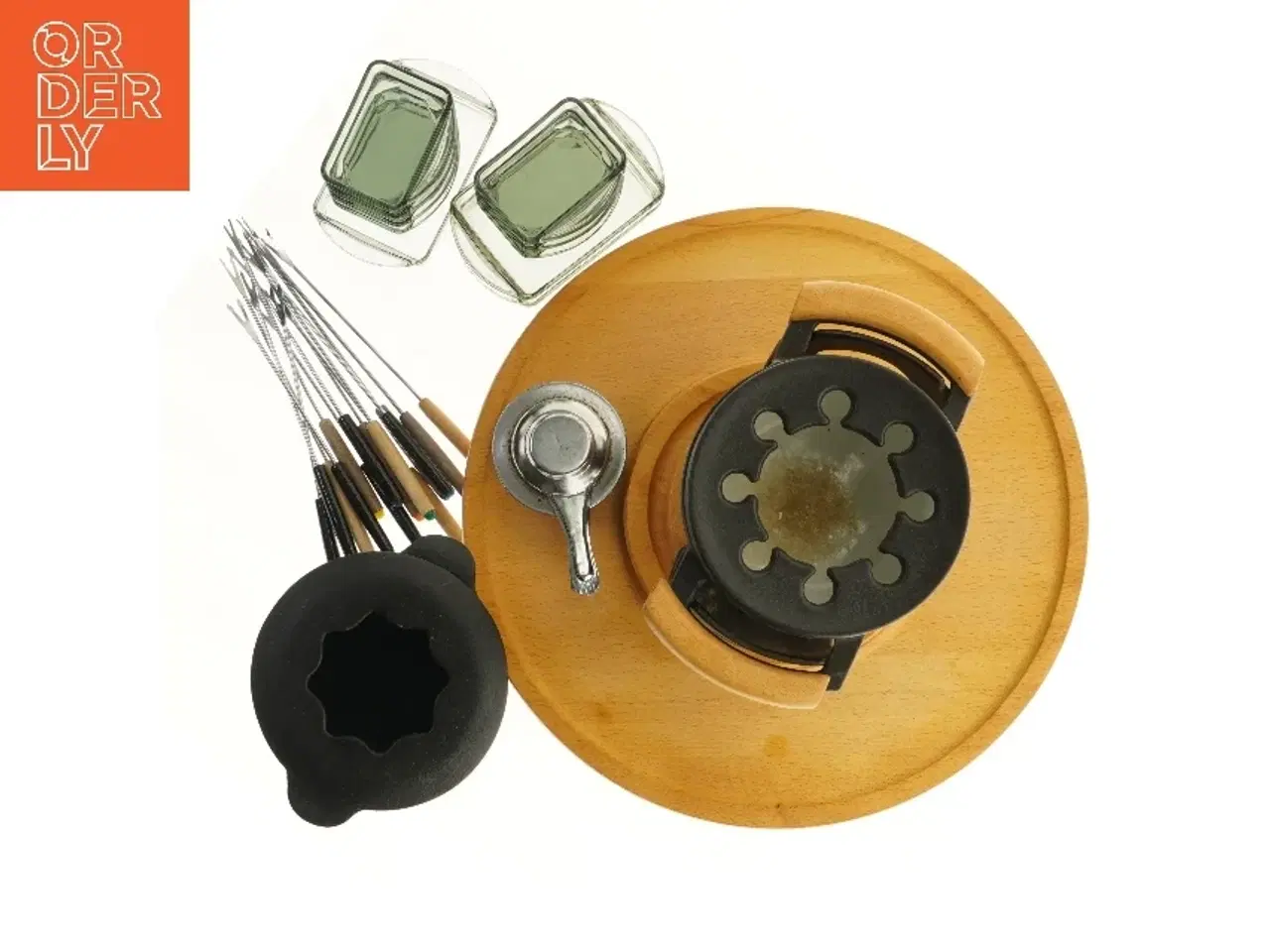 Billede 2 - Fondue sæt (str. Ø 45 cm)