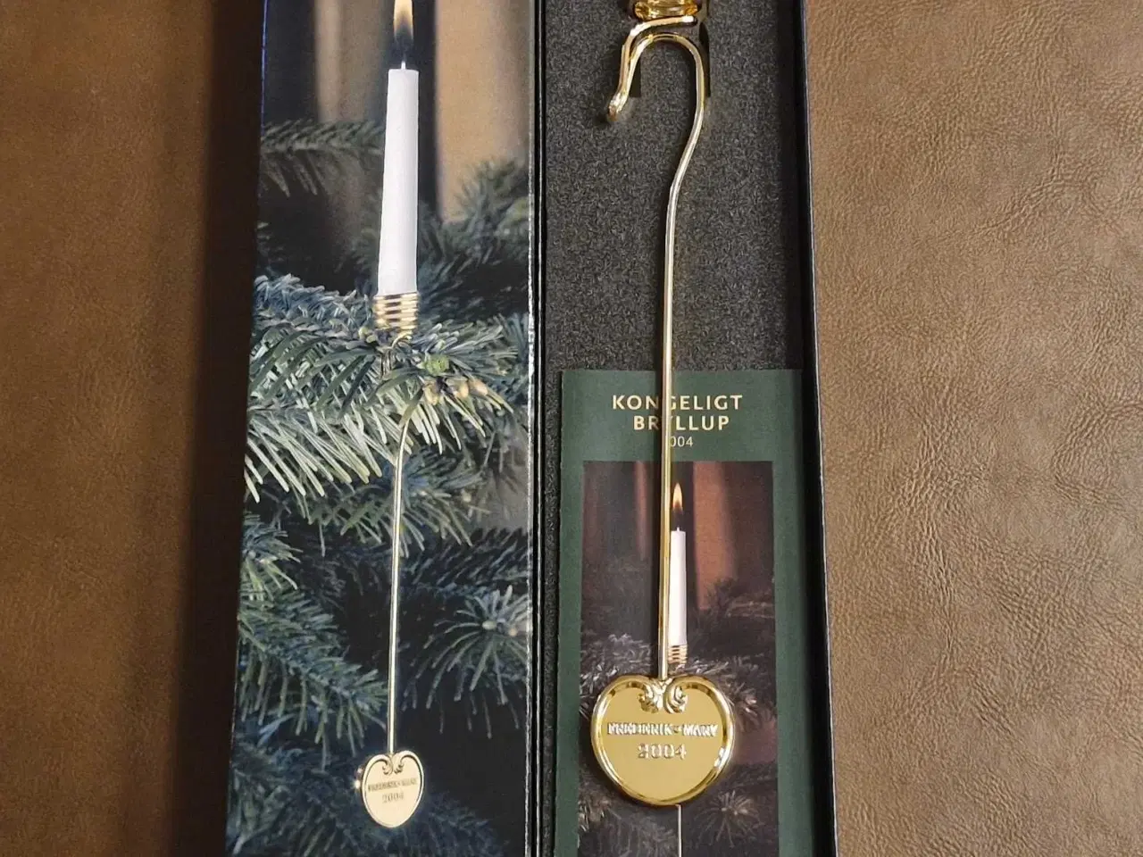 Billede 1 - Georg Jensen Lysholder Kongeligt Bryllup 2004