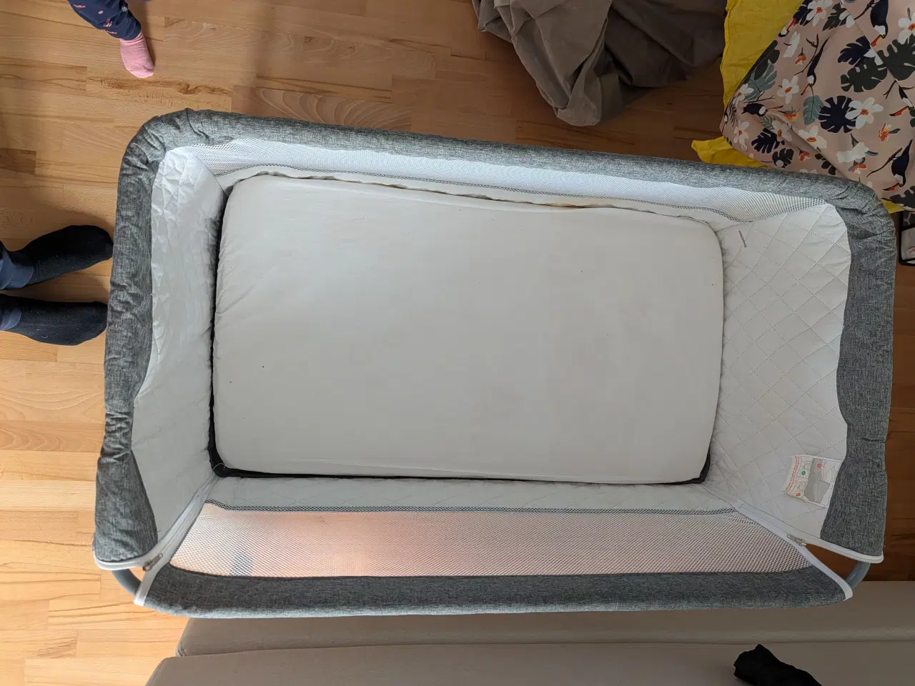 Billede 2 - Bedside kombi baby seng