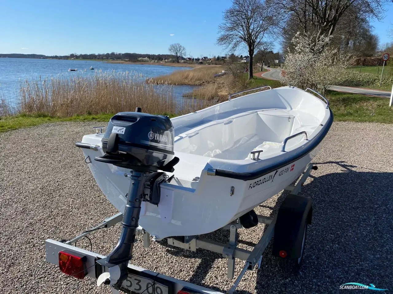 Billede 4 - Komplet Bådsæt 430 Fisk, Variant 451, Yamaha F4