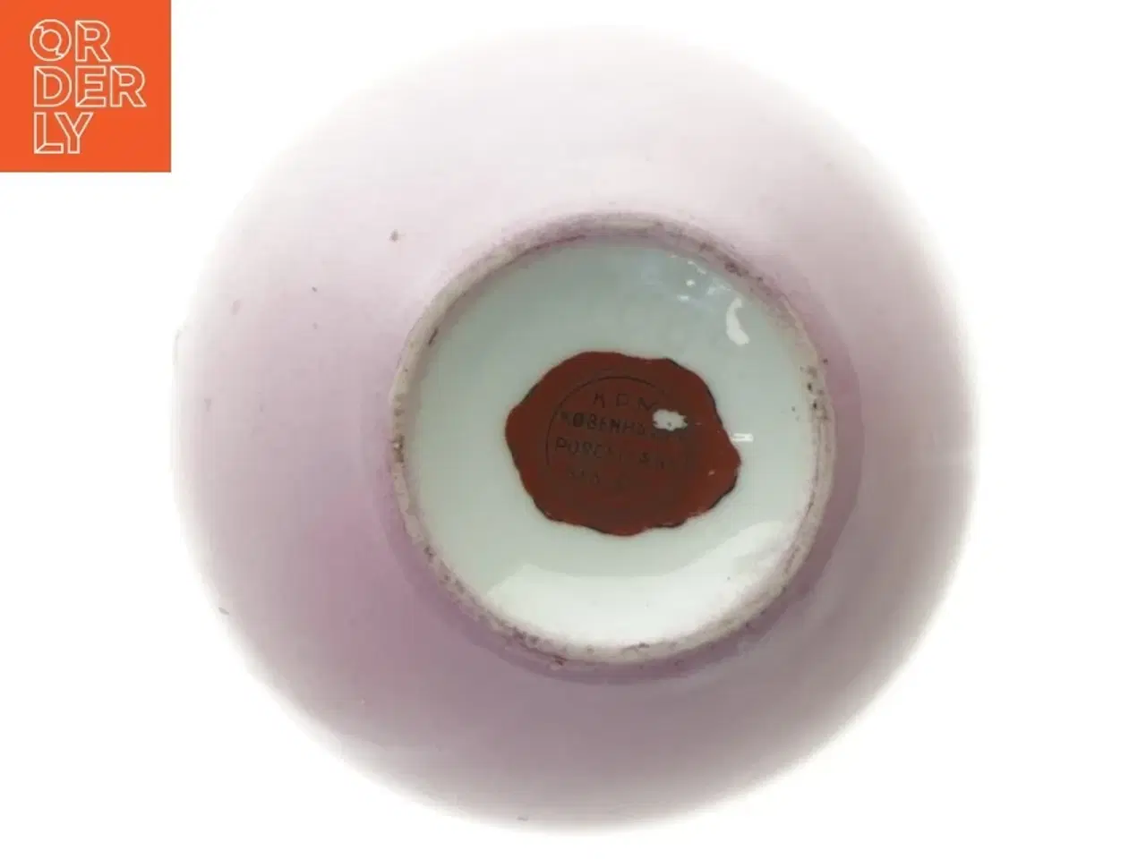 Billede 2 - Lilla keramikvase fra KPM (str. H. 11 cm. ø. 10 cm)