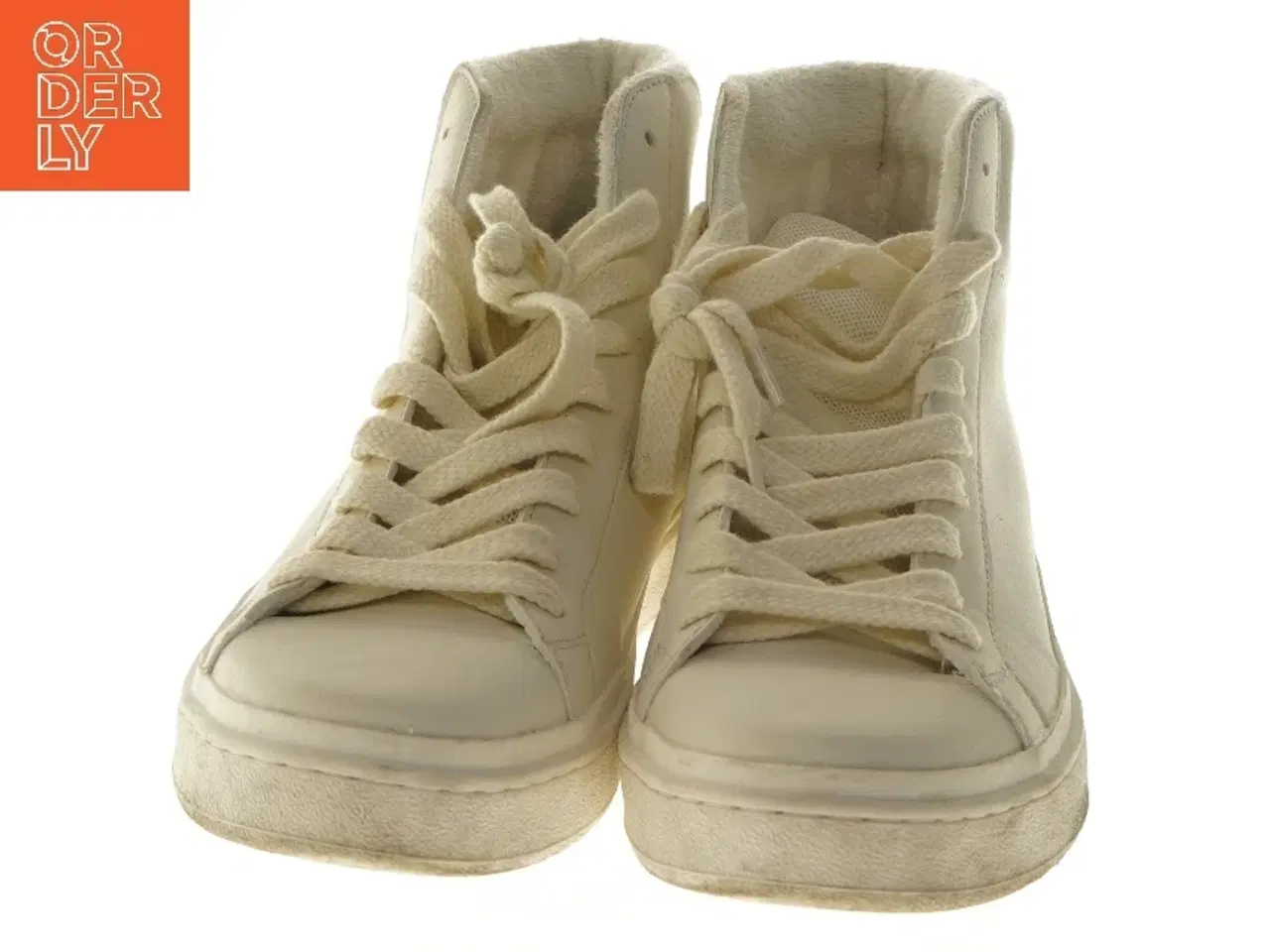 Billede 5 - Hvide hi-top sneakers fra Zara (str. 41 )