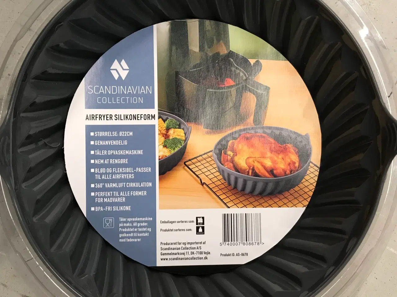 Billede 4 - SJÖBO Low Fat Fryer m/silikoneform  - 3,5L/1300W