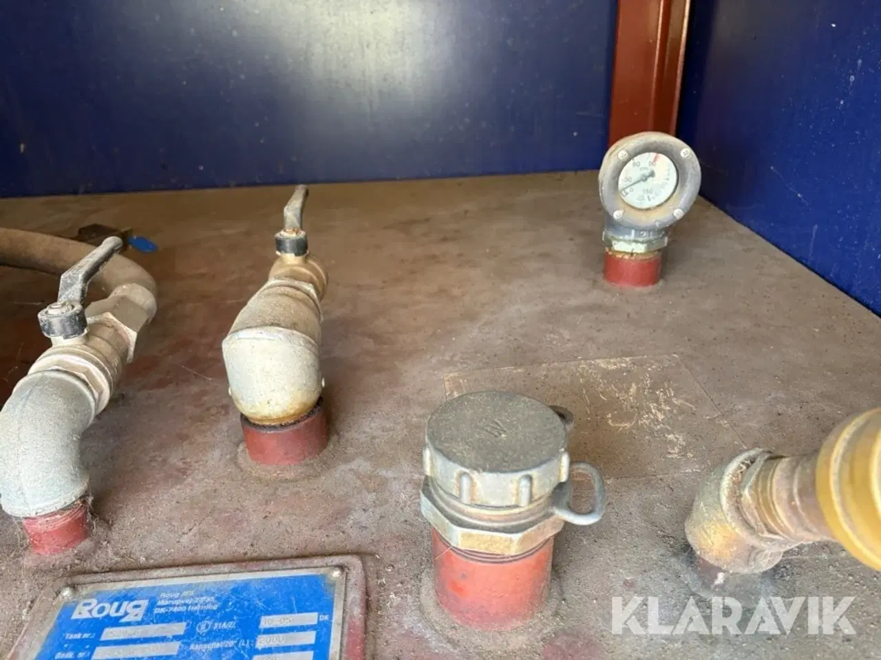 Billede 10 - Container tank med pumpe Roug 2000L