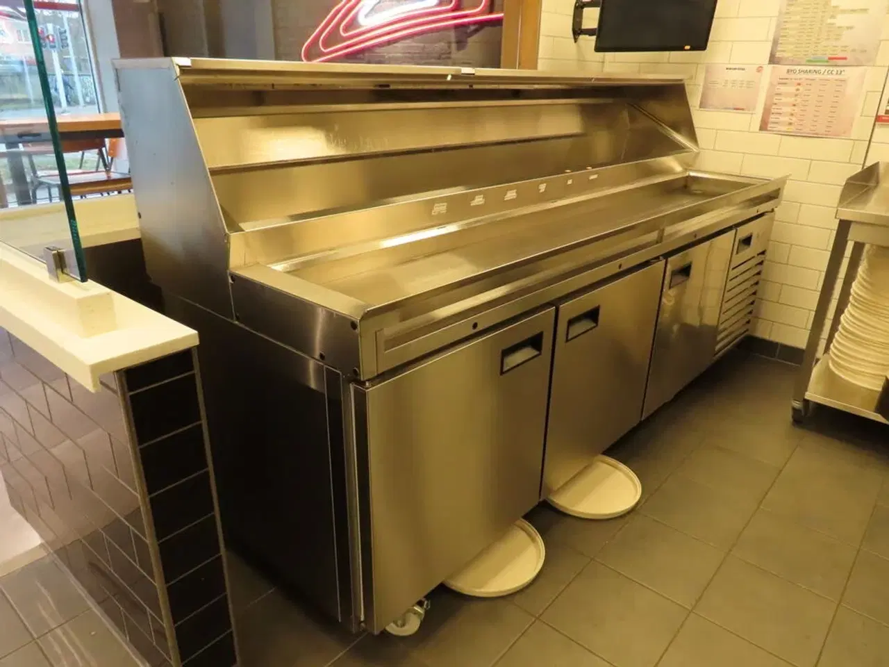 Billede 2 - Kølebord GP PRODUCTION Pizza Prep Table