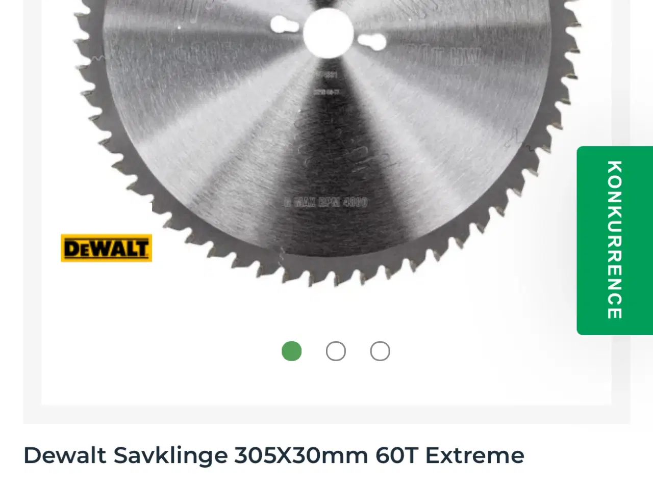 Billede 5 - DeWalt exstreme Wood klinge - for combisav